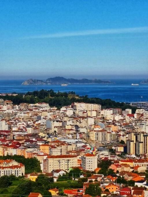 Piso Con Preciosas Vistas De Vigo 아파트 외부 사진